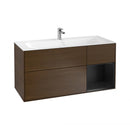 Villeroy & Boch Finion vanity unit with 3 pull-out compartments, rack element