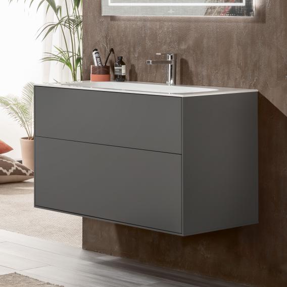 Villeroy & Boch Finion vanity unit with 2 pull-out compartments