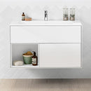 Villeroy & Boch Finion vanity unit with 2 pull-out compartments, rack element left