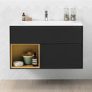 Villeroy & Boch Finion vanity unit with 2 pull-out compartments, rack element left