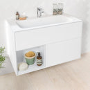 Villeroy & Boch Finion vanity unit with 2 pull-out compartments, rack element left