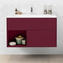 Villeroy & Boch Finion vanity unit with 2 pull-out compartments, rack element left