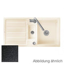 Villeroy & Boch Flavia 60 kitchen sink with half bowl and drainer, reversible