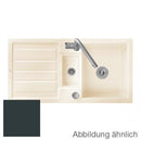 Villeroy & Boch Flavia 60 kitchen sink with half bowl and drainer, reversible