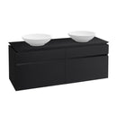 Villeroy & Boch Legato vanity unit for 2 countertop washbasins with 4 pull-out compartments