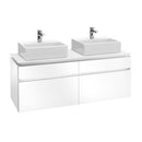 Villeroy & Boch Legato vanity unit for 2 countertop washbasins with 4 pull-out compartments