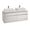 Villeroy & Boch Legato vanity unit for 2 countertop washbasins with 4 pull-out compartments