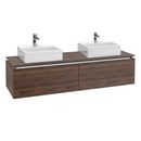 Villeroy & Boch Legato vanity unit for 2 countertop washbasins with 2 pull-out compartments