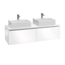 Villeroy & Boch Legato vanity unit for 2 countertop washbasins with 2 pull-out compartments
