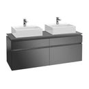 Villeroy & Boch Legato vanity unit for 2 countertop washbasins with 4 pull-out compartments