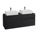 Villeroy & Boch Legato vanity unit for 2 countertop washbasins with 4 pull-out compartments