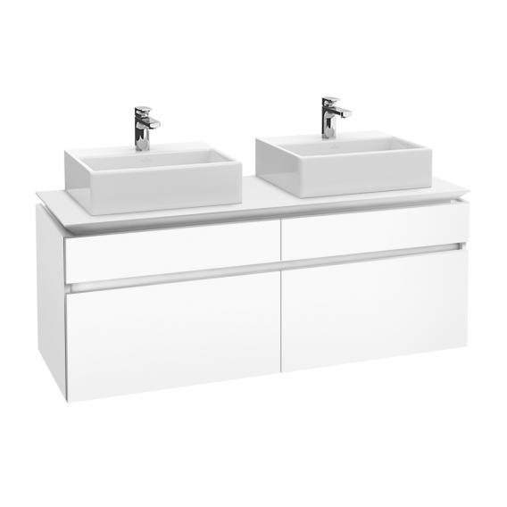 Villeroy & Boch Legato vanity unit for 2 countertop washbasins with 4 pull-out compartments