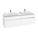 Villeroy & Boch Legato vanity unit for 2 built-in washbasins with 4 pull-out compartments