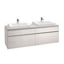 Villeroy & Boch Legato vanity unit for 2 drop-in washbasins with 4 pull-out compartments