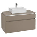 Villeroy & Boch Legato vanity unit for countertop washbasin with 2 pull-out compartments