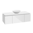 Villeroy & Boch Legato vanity unit for countertop washbasin with 3 pull-out compartments