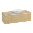 Villeroy & Boch Legato vanity unit for countertop washbasin with 3 pull-out compartments
