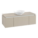 Villeroy & Boch Legato vanity unit for countertop washbasin with 3 pull-out compartments