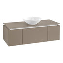 Villeroy & Boch Legato vanity unit for countertop washbasin with 3 pull-out compartments