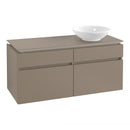Villeroy & Boch Legato vanity unit for countertop washbasin with 4 pull-out compartments