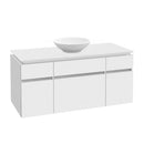 Villeroy & Boch Legato vanity unit for countertop washbasin with 5 pull-out compartments