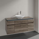 Villeroy & Boch Legato vanity unit for countertop washbasin with 5 pull-out compartments