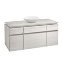 Villeroy & Boch Legato vanity unit for countertop washbasin with 5 pull-out compartments