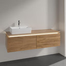 Villeroy & Boch Legato vanity unit for countertop washbasin with 2 pull-out compartments