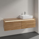 Villeroy & Boch Legato vanity unit for countertop washbasin with 2 pull-out compartments