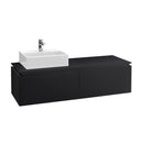 Villeroy & Boch Legato vanity unit for countertop washbasin with 2 pull-out compartments