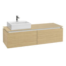 Villeroy & Boch Legato vanity unit for countertop washbasin with 2 pull-out compartments