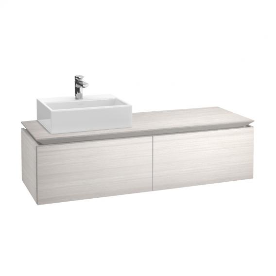 Villeroy & Boch Legato vanity unit for countertop washbasin with 2 pull-out compartments