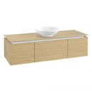 Villeroy & Boch Legato vanity unit for countertop washbasin with 3 pull-out compartments