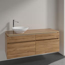Villeroy & Boch Legato vanity unit for countertop washbasin with 4 pull-out compartments