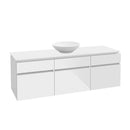 Villeroy & Boch Legato vanity unit for countertop washbasin with 5 pull-out compartments