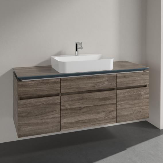 Villeroy & Boch Legato vanity unit for countertop washbasin with 5 pull-out compartments