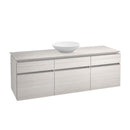 Villeroy & Boch Legato vanity unit for countertop washbasin with 5 pull-out compartments