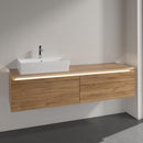 Villeroy & Boch Legato vanity unit for countertop washbasin with 2 pull-out compartments