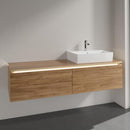 Villeroy & Boch Legato vanity unit for countertop washbasin with 2 pull-out compartments