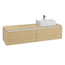 Villeroy & Boch Legato vanity unit for countertop washbasin with 2 pull-out compartments