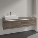 Villeroy & Boch Legato vanity unit for countertop washbasin with 2 pull-out compartments