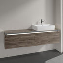 Villeroy & Boch Legato vanity unit for countertop washbasin with 2 pull-out compartments
