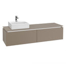 Villeroy & Boch Legato vanity unit for countertop washbasin with 2 pull-out compartments