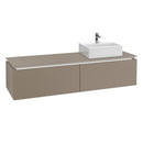 Villeroy & Boch Legato vanity unit for countertop washbasin with 2 pull-out compartments