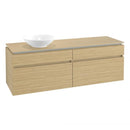 Villeroy & Boch Legato vanity unit for countertop washbasin with 4 pull-out compartments