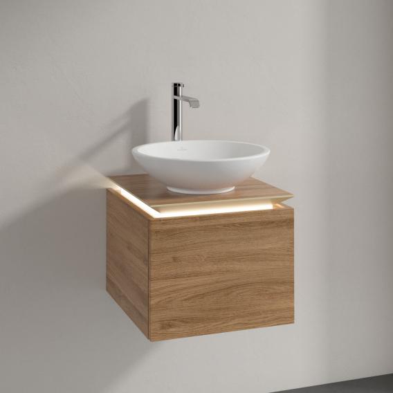 Villeroy & Boch Legato vanity unit for countertop washbasin with 1 pull-out compartment