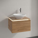 Villeroy & Boch Legato vanity unit for countertop washbasin with 1 pull-out compartment
