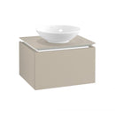 Villeroy & Boch Legato vanity unit for countertop washbasin with 1 pull-out compartment