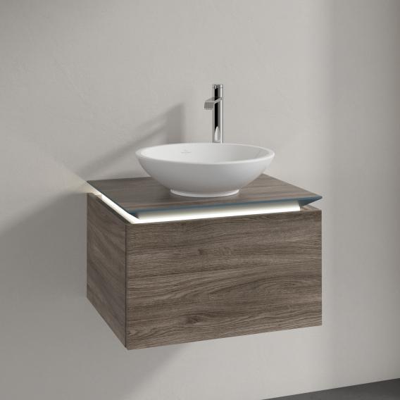 Villeroy & Boch Legato vanity unit for countertop washbasin with 1 pull-out compartment