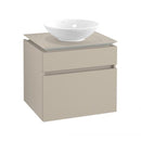 Villeroy & Boch Legato vanity unit for countertop washbasin with 2 pull-out compartments